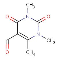 23941-84-6 1,3,6-trimethyl-2,4-dioxo-1,2,3,4-tetrahydropyrimidine-5-carbaldehyde chemical structure