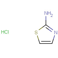6142-05-8 1,3-thiazol-2-aminium chloride chemical structure