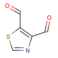 39669-78-8 1,3-Thiazole-4,5-dicarbaldehyde chemical structure