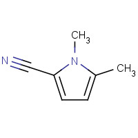 56341-36-7 1,5-dimethyl-1h-pyrrole-2-carbonitrile chemical structure