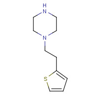 461046-73-1 1-[2-(2-thienyl)ethyl]piperazine chemical structure