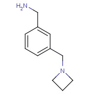 926226-62-2 1-[3-(1-Azetidinylmethyl)phenyl]methanamine chemical structure