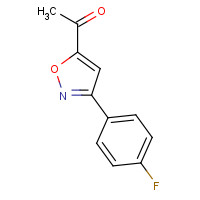 889938-97-0 1-[3-(4-Fluorophenyl)-1,2-oxazol-5-yl]ethanone chemical structure