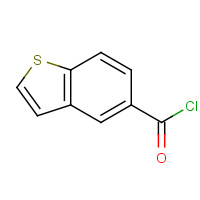 1128-89-8 1-benzothiophene-5-carbonyl chloride chemical structure