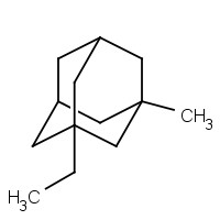 1687-34-9 1-Ethyl-3-methyladamantane chemical structure