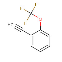 886363-40-2 1-ethynyl-2-(trifluoromethoxy)benzene chemical structure