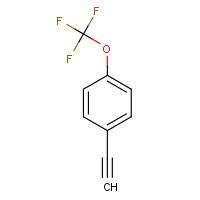 160542-02-9 1-ethynyl-4-(trifluoromethoxy)benzene chemical structure