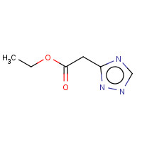 23159-61-7 1H-1,2,4-triazole-5-acetic acid, ethyl ester chemical structure