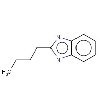 5851-44-5 1H-benzimidazole, 2-butyl- chemical structure