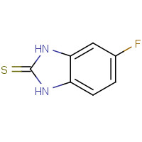 583-42-6 1H-benzimidazole-2-thiol, 6-fluoro- chemical structure