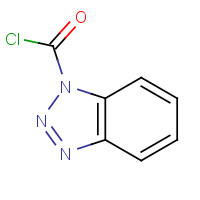 65095-13-8 1H-Benzotriazole-1-carbonyl chloride chemical structure