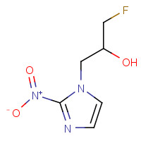 13551-89-8 1H-Imidazole-1-ethanol, a-(fluoromethyl)-2-nitro- chemical structure