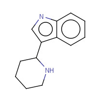 4695-73-2 1H-indole, 3-(2-piperidinyl)- chemical structure