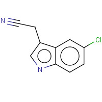81630-83-3 1H-indole-3-acetonitrile, 5-chloro- chemical structure