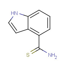 885272-40-2 1H-indole-4-carbothioamide chemical structure
