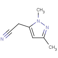 1015936-59-0 1H-Pyrazole-5-acetonitrile, 1,3-dimethyl- chemical structure