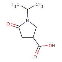 299920-47-1 1-isopropyl-5-oxopyrrolidine-3-carboxylic acid chemical structure
