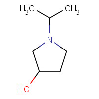 42729-56-6 1-Isopropylpyrrolidin-3-ol chemical structure