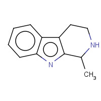 525-40-6 1-methyl-2,3,4,9-tetrahydro-1H-b-carboline chemical structure
