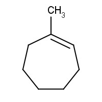 1453-25-4 1-methylcycloheptene chemical structure