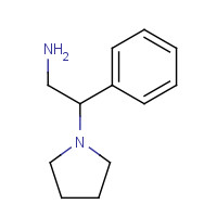 31466-46-3 1-Pyrrolidineethanamine, b-phenyl- chemical structure