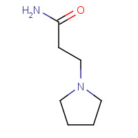 24438-88-8 1-Pyrrolidinepropanamide chemical structure