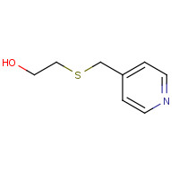 78092-65-6 2-((4-Pyridylmethyl)thio)ethanol chemical structure