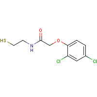 613665-26-2 2-(2,4-Dichlorophenoxy)-N-(2-sulfanylethyl)acetamide chemical structure