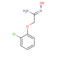 175276-80-9 2-(2-chlorophenoxy)-N'-hydroxyethanimidamide chemical structure