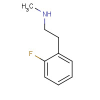 485404-58-8 2-(2-fluorophenyl)-N-methylethanamine chemical structure