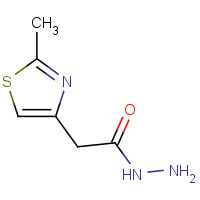 496057-29-5 2-(2-methyl-1,3-thiazol-4-yl)acetohydrazide chemical structure