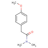 19625-79-7 2-(4-methoxyphenyl)-N,N-dimethylacetamide chemical structure