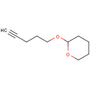 62992-46-5 2-(4-Pentyn-1-yloxy)tetrahydro-2H-pyran chemical structure