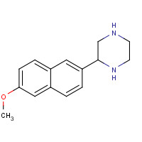 914348-90-6 2-(6-Methoxy-2-naphthyl)piperazine chemical structure