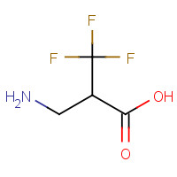 122490-10-2 2-(Aminomethyl)-3,3,3-trifluoropropanoic acid chemical structure