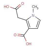 83863-74-5 2-(Carboxymethyl)-1-methyl-1H-pyrrole-3-carboxylic acid chemical structure