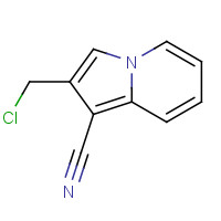 731821-82-2 2-(chloromethyl)indolizine-1-carbonitrile chemical structure