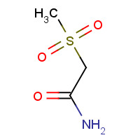 66913-97-1 2-(Methylsulfonyl)acetamide chemical structure