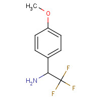 179996-42-0 2,2,2-Trifluor-1-(4-methoxyphenyl)ethanamin chemical structure