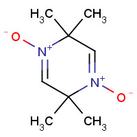 88571-73-7 2,2,5,5-tetramethyl-2,5-dihydropyrazine 1,4-dioxide chemical structure