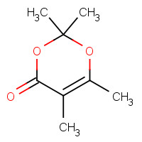 87769-39-9 2,2,5,6-Tetramethyl-4H-1,3-dioxin-4-one chemical structure