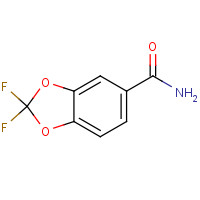 656-45-1 2,2-Difluoro-1,3-benzodioxole-5-carboxamide chemical structure