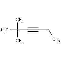 4911-60-8 2,2-Dimethylhex-3-yne chemical structure