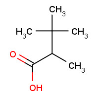 19910-29-3 2,3,3-Trimethylbutanoic acid chemical structure
