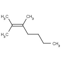 3074-64-4 2,3-Dimethyl-2-heptene chemical structure