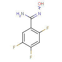 690632-34-9 2,4,5-trifluoro-N'-hydroxybenzenecarboximidamide chemical structure