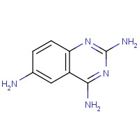 13741-90-7 2,4,6-quinazolinetriamine chemical structure