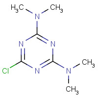 3140-74-7 2,4-Bis(dimethylamino)-6-chloro-s-triazine chemical structure