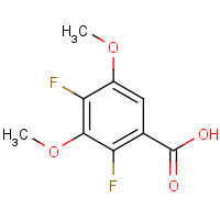 1003709-80-5 2,4-Difluoro-3,5-dimethoxybenzoic acid chemical structure