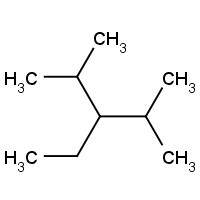 1068-87-7 2,4-dimethyl-3-ethylpentane chemical structure